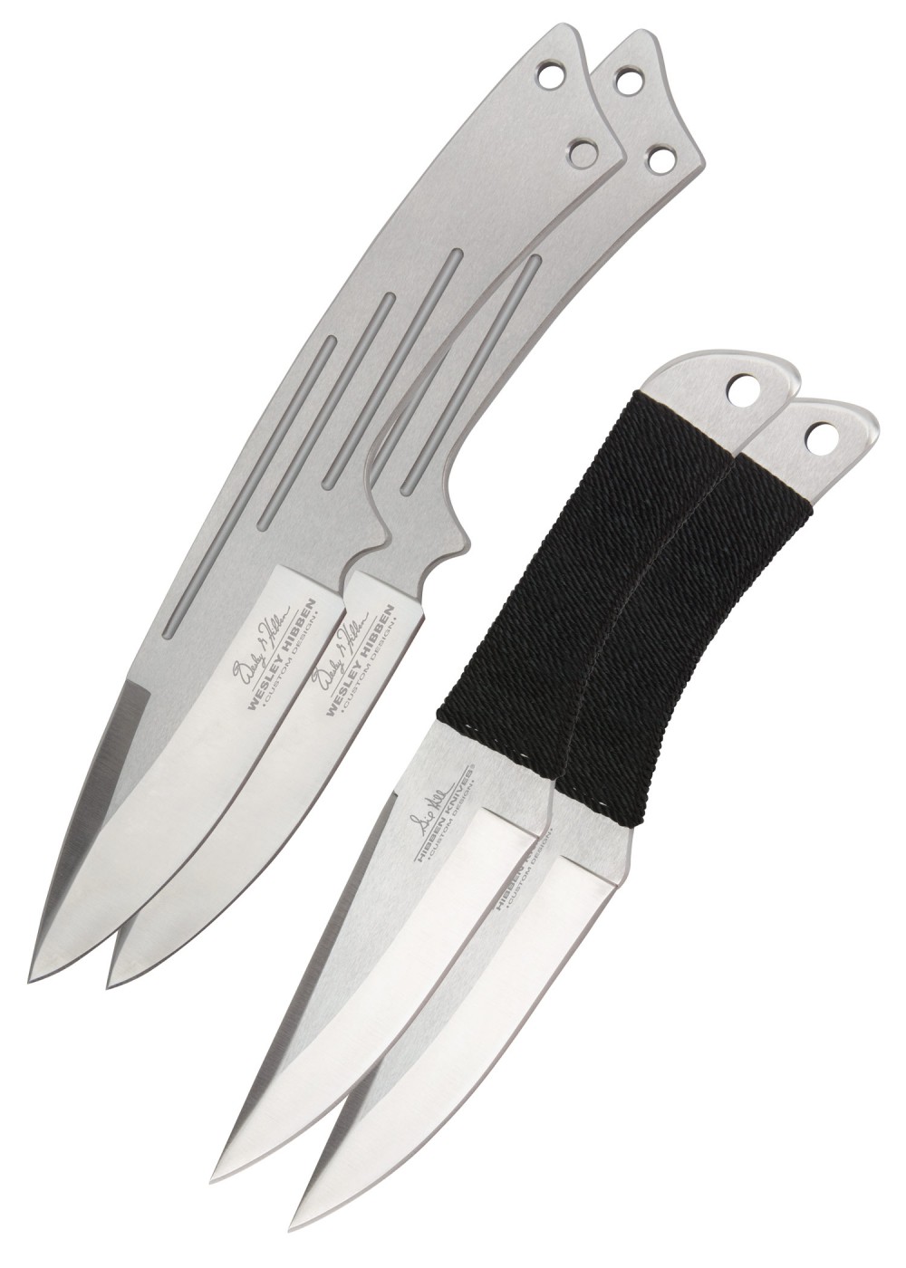 foto Hibben Legacy 4-Piece Throwing Knife Set with Sheath